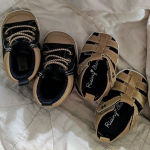 EUC Baby boy shoe bundle sz 3-6mo